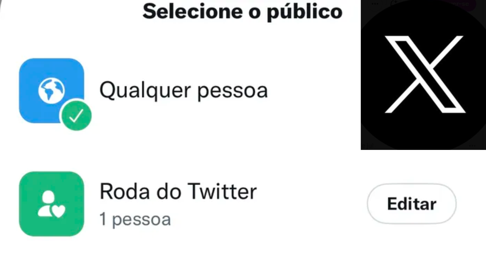 XTwitter vai acabar com a Rodinha
