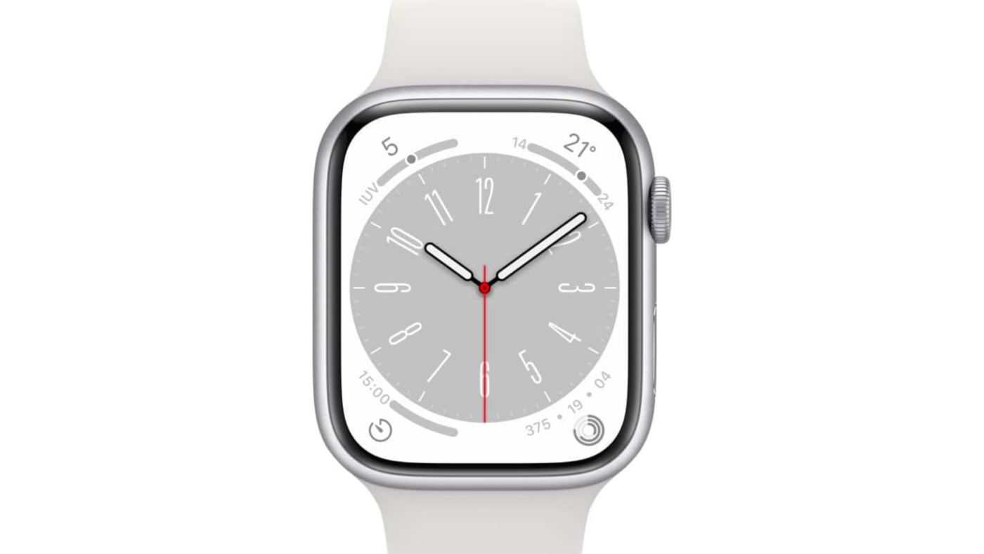 Apple Watch Series 8 Branco design