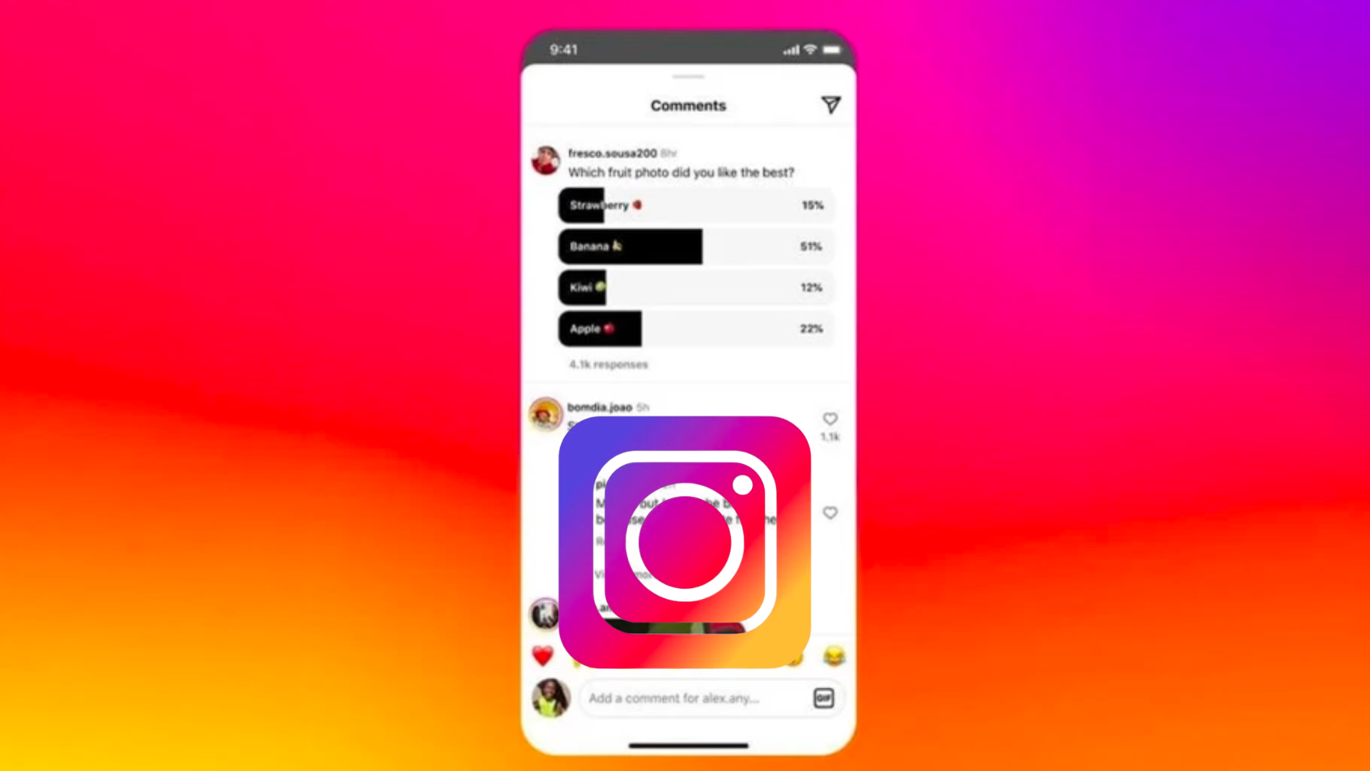 Instagram vai permitir criação de enquetes nos comentários das publicações