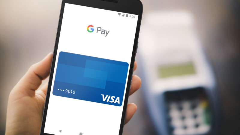 Carteira virtual do Google facilita os pagamentos com cartões.